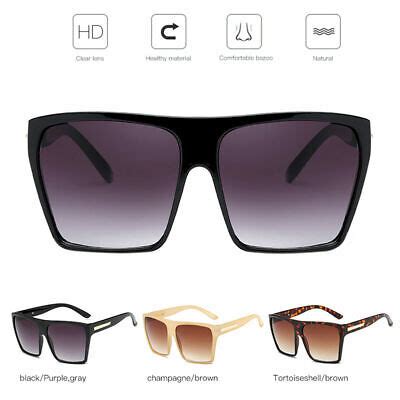 flat top oversized luxury sunglasses.